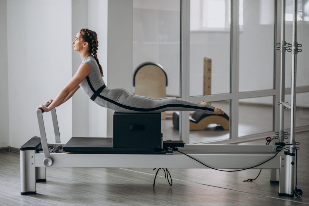 pilates-maquina-sapial reformador en pilates máquina Albacete